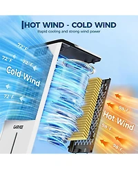 Xo 7L Evaporative Air Cooler, 3-in-1 Portable Swamp Cooler, 3 Speeds, 12H Timer, Remote Control, 80degree(s) Oscillation, 1.85 Gal Tank
