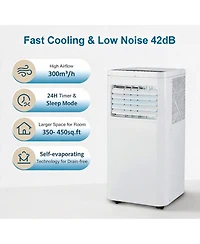 Xo 10000 Btu Portable Air Conditioners, with Cooling, Dehumidifier and Fan