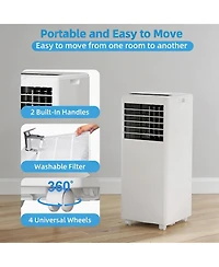 Xo 8000 Btu 3 in-1 Ac Unit, Cooling, Dehumidifier and Fan