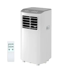 Xo 8,000 Btu Efficient 3-in-1 Portable Air Conditioner with Fan and Dehumidifier for Home, Easy Installation