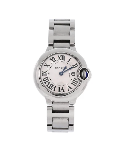 Pre-Owned Cartier Ballon Bleu de Cartier Quartz Watch in Stainless Steel 28mm