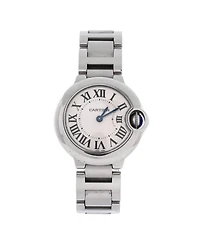 Pre-Owned Cartier Ballon Bleu de Cartier Quartz Watch in Stainless Steel 28mm