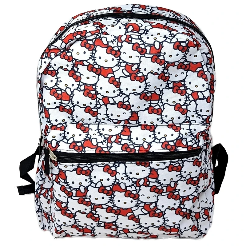 Hello Kitty All Over Print 16 Inch Backpack