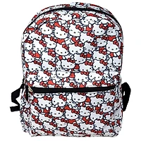 Hello Kitty All Over Print 16 Inch Backpack