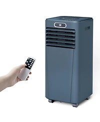Ecooso 8000 Btu(Ashrae) 3-in-1 Portable Air Conditioner with Remote Control