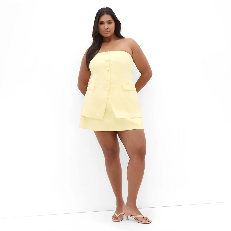 City Chic Women's Leah Strapless Bustier