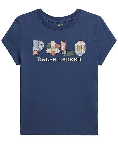 Polo Ralph Lauren Girls' 2T-6X Short-Sleeve Jersey T-Shirt