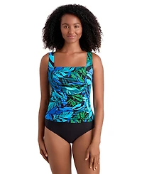 ShapeSolver Women's Square Neck Tankini Top