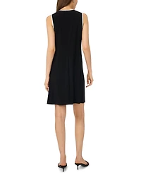 Msk Women's Crewneck Knee-Length Dress