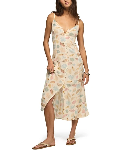 Lucky Brand Women's Simone Conversational Printed Slip Dress