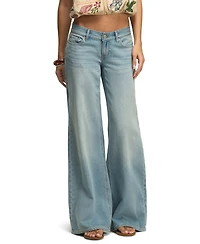 Lucky Brand Women's Liquid Luxe Low-Rise Ultra Wide-Leg Jeans