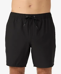 O'Neill Men's Lennox Hermosa Solid Volley Swim Trunks