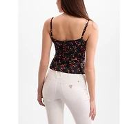 Guess Women's Marilyn Sweetheart Neck Bustier Top