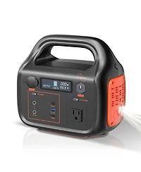 Mondawe 300W Portable Power Station 299.5Wh 2500mAh Solar Generator Power Supply with Ac Outlet