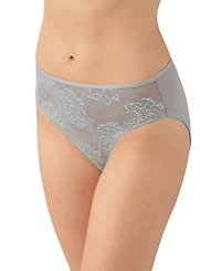 Wacoal Women's Full Bloom Sheer Mesh Hi-cut Brief