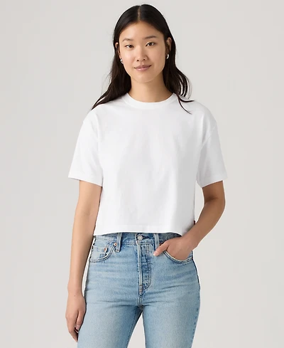 Levi's Women's Crewneck Cropped T-Shirt