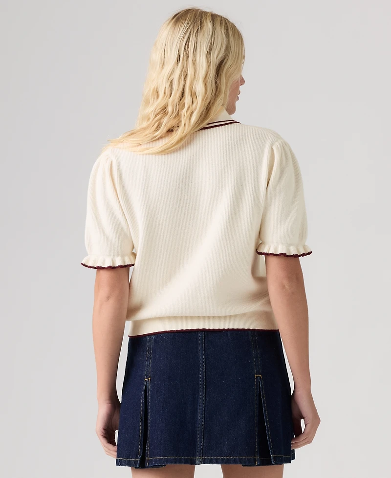 Levi's Women's Short-Sleeve Pull-On Polo Shirt