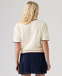 Levi's Women's Short-Sleeve Pull-On Polo Shirt