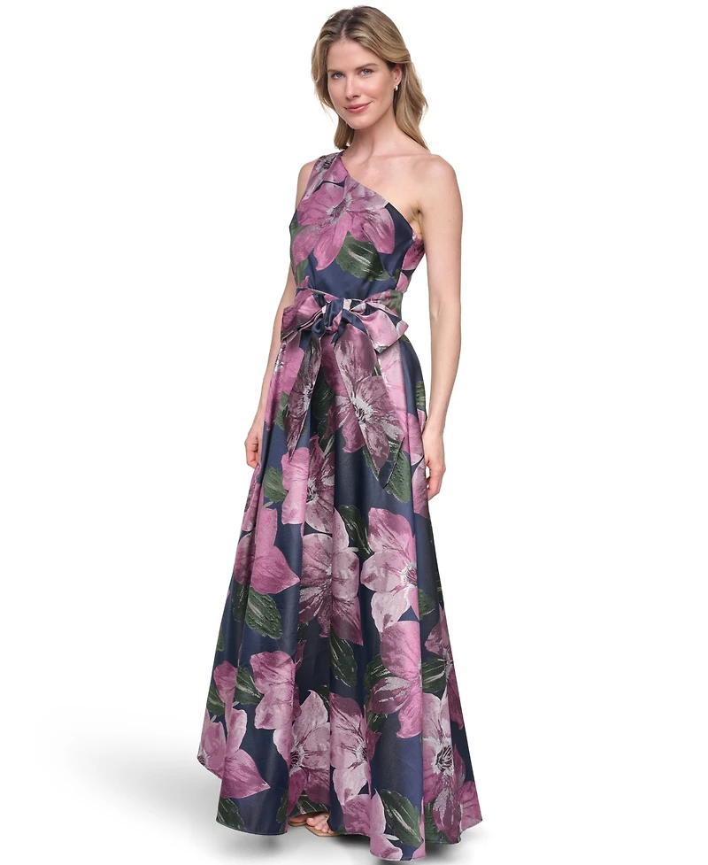 Eliza J Women's One-Shoulder Ball Gown