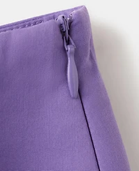Mango Women's Short Ruffled Skirt