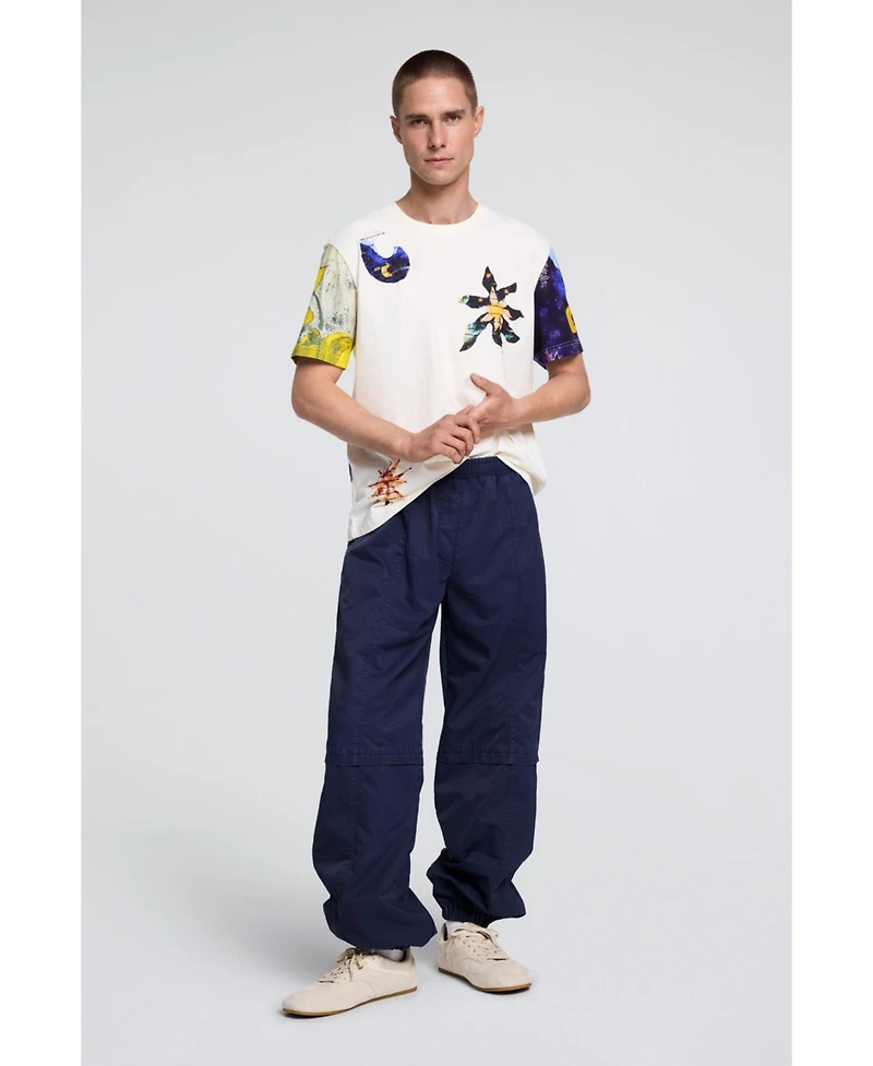 Desigual Men's Cosmos print T-shirt