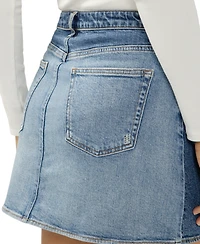 Silver Jeans Co. Women's Western Denim Skirt