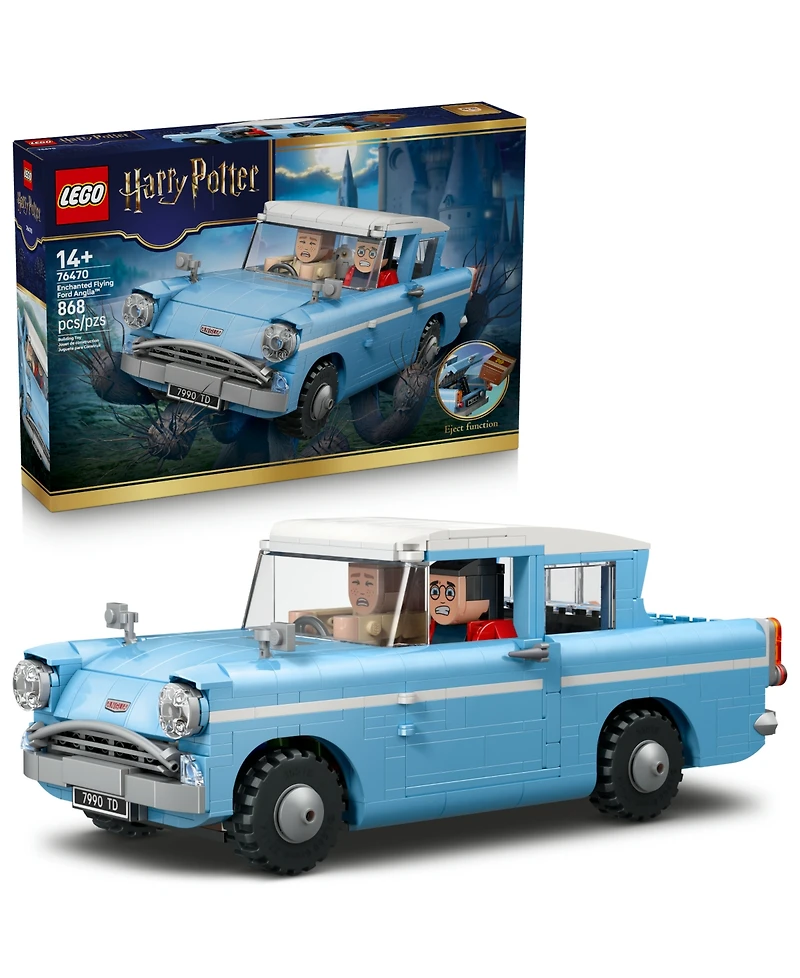 Lego Harry Potter Enchanted Flying Ford Anglia Building Set 76470