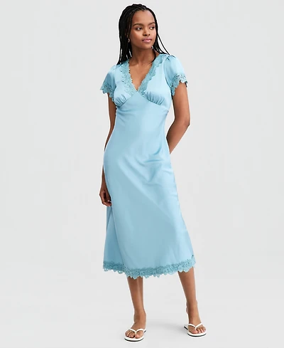 And Now This Women's Satin Slip Dress, Macy's Exclusive