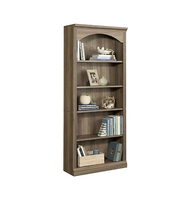 Sauder Miscellaneous Storage Bookcase, Salt Oak finish