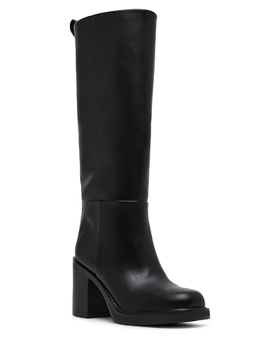 Madden Girl Women's Cordelia Platform Tall Block Heel Boots