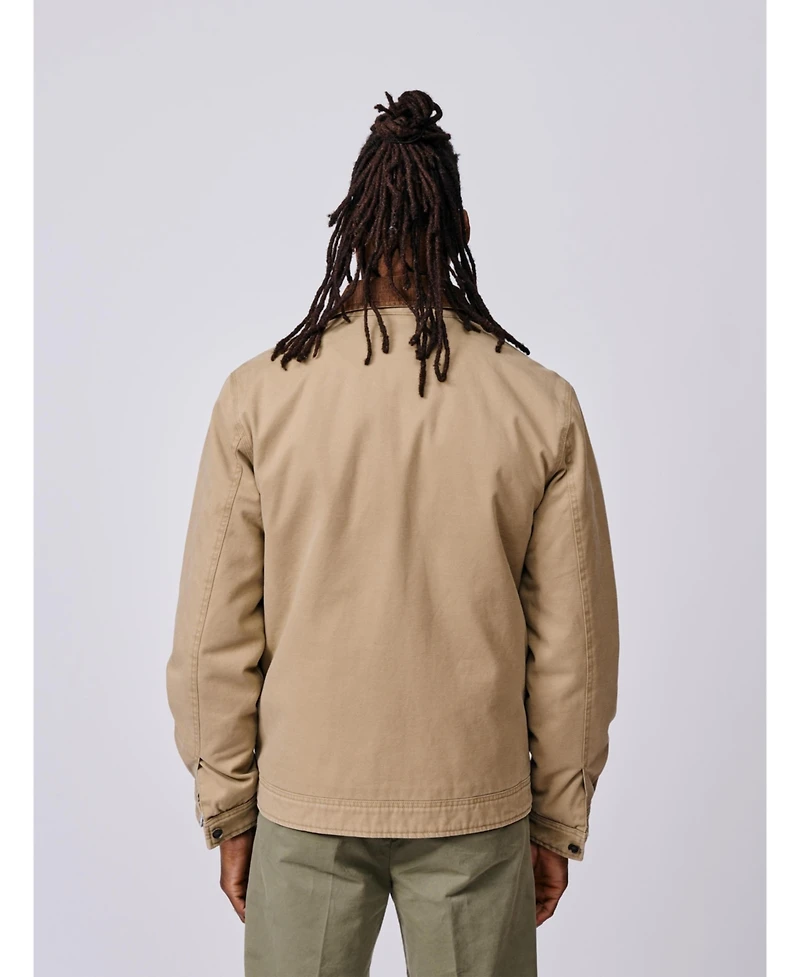 Aubin Men's Newland Canvas Harrington Utility Jacket