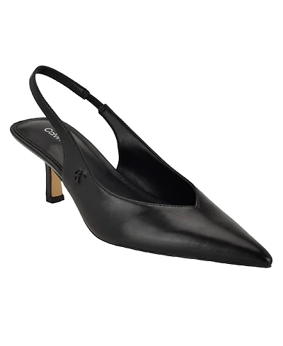 Calvin Klein Women's Chellie Kitten Heel Slingback Dress Pumps