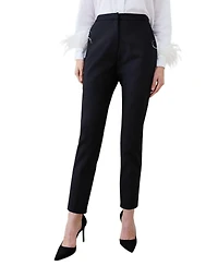 Karen Millen Women's Essential Techno Woven Trousers