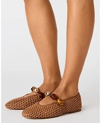 Steve Madden Poppin Embellished Mary-Jane Flats