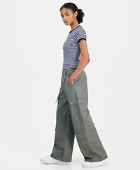Celebrity Pink Women's High-Rise Wide-Leg Cargo Pants