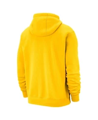 Nike Men's Yellow Cleveland Cavaliers 2025/26 City Edition Remix Essential Logo Club Pullover Hoodie