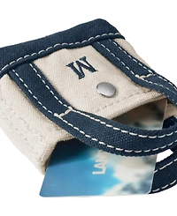 Lands' End Pre-Monogrammed Letter Micro Canvas Tote