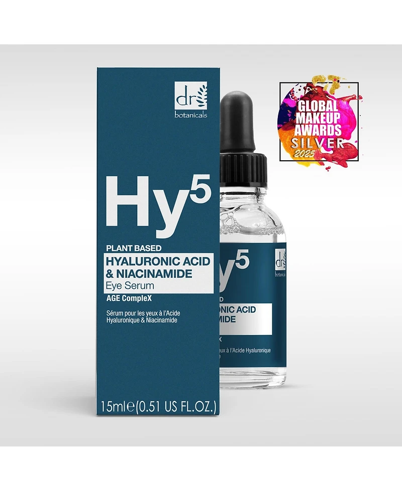 Dr. Botanicals Hyaluronic Acid 5 Percentage and Niacinamide 5 Percentage Eye Serum 15milliliter