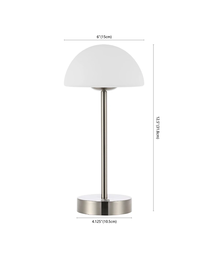 Xavier Modern Minimalist Iron Rechargeable Integrated Led Table Lamp