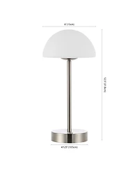 Xavier Modern Minimalist Iron Rechargeable Integrated Led Table Lamp