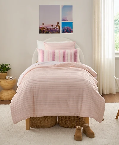 Ugg Devon Textured 2-Pc. Comforter Set, Twin/Twin Xl