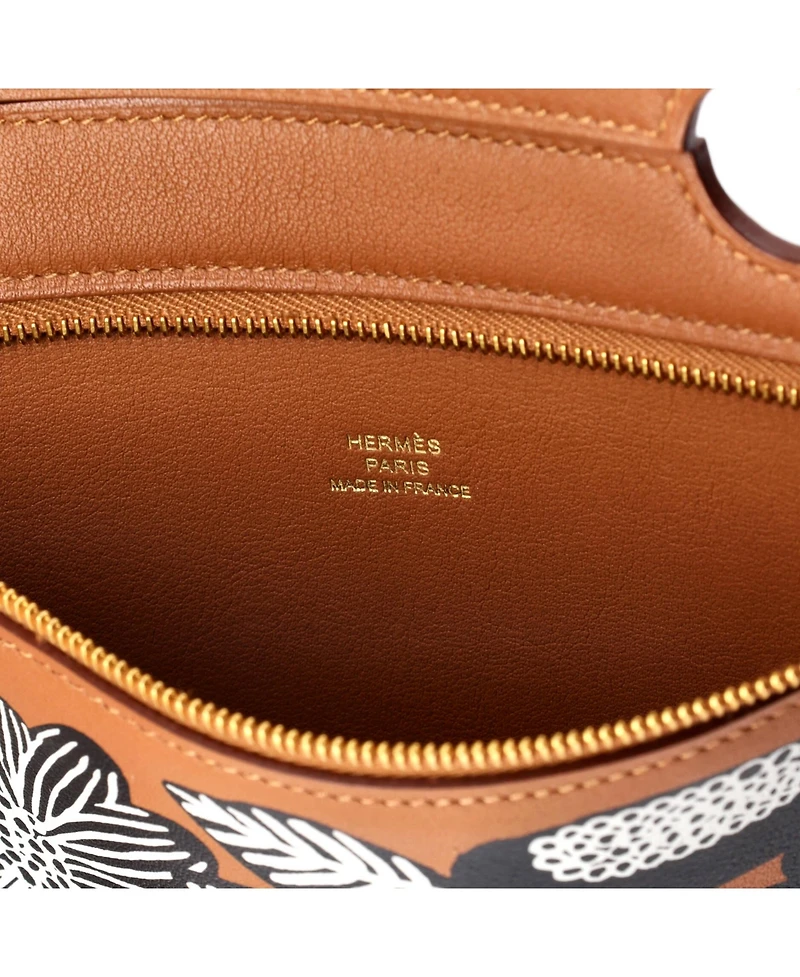 Pre-Owned Hermes 20 Backpocket Pouch Printed Swift