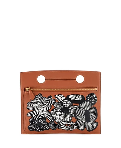 Pre-Owned Hermes 20 Backpocket Pouch Printed Swift