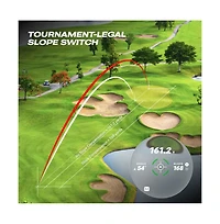 Blue Tees Golf Captain Air Golf Rangefinder