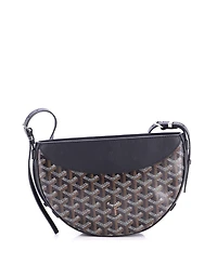 Pre-Owned Goyard Hirondelle Shoulder Bag Coated Canvas and Leather