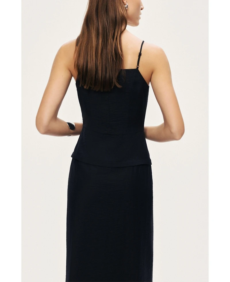 Nocturne Women's Spaghetti Strap Maxi Dress