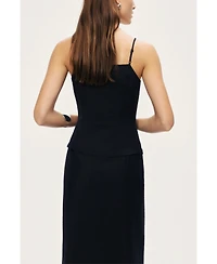 Nocturne Women's Spaghetti Strap Maxi Dress
