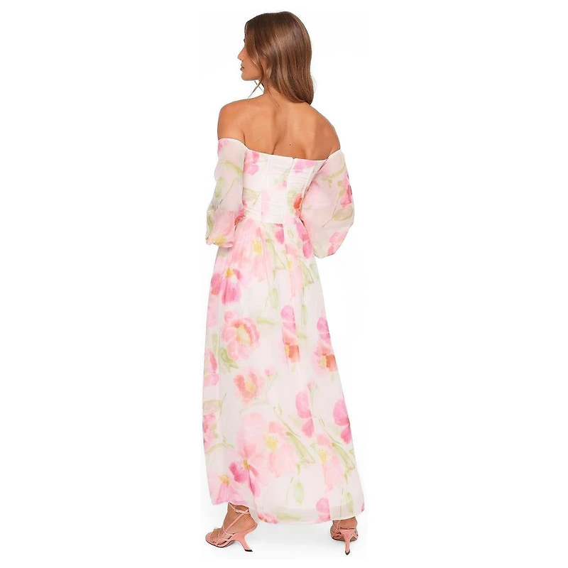 Petal and Pup Women's Chantel Off Shoulder Maxi Dress