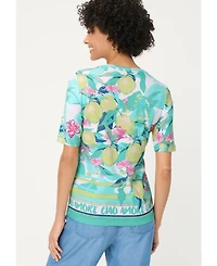 Olsen Women's Lemon Amore Print T-Shirt
