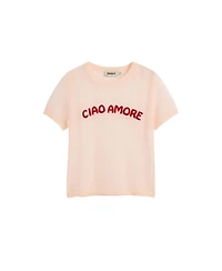 Desigual Women's Short-sleeved T-shirt with message